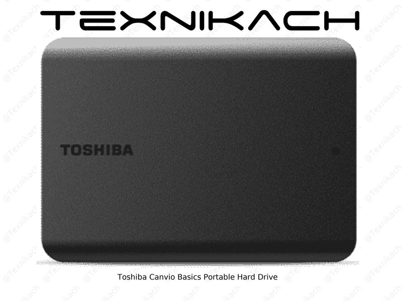 Yangi • Toshiba Canvio Basics Portable Hard Drive • Dastavka