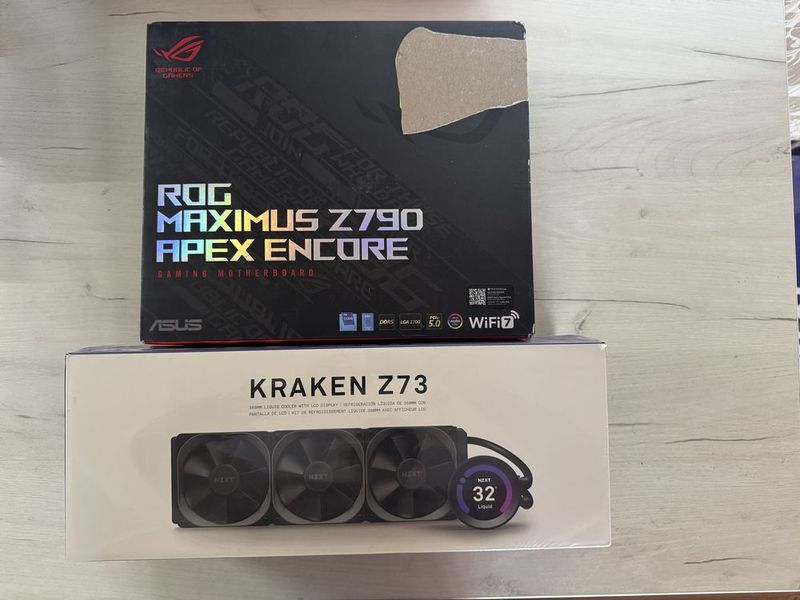 Z790 Apex | 2x24GB 8000MHz | NZXT Kraken Z73 Z790 Apex | 2x24GB 8000MHz | NZXT Kraken Z73
