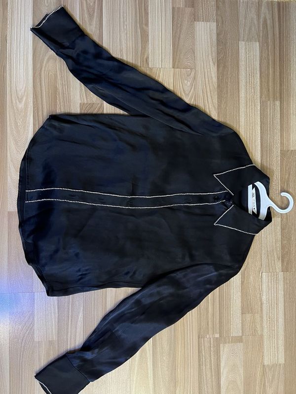 Женский атласный костюм zara Женский атласный костюм zara