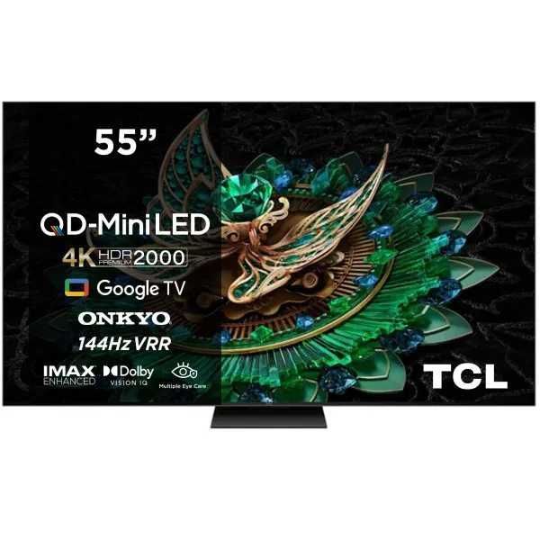 Телевизор TCL 55* QD-Mini LED 144Hz + прошивка в подарок + доставка! Телевизор TCL 55* QD-Mini LED 144Hz + прошивка в подарок + доставка!