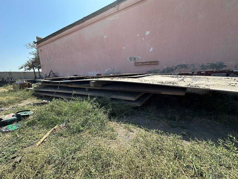 Лист стальной 50 мм Б/У Лист стальной 50 мм Б/У