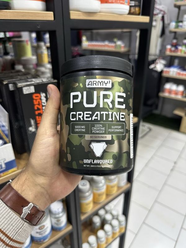 Army1 Pure Creatine Monohydrate 300 g