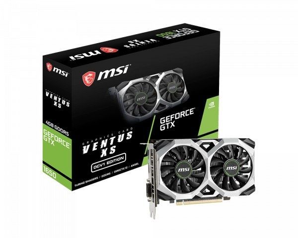 Видео карта MSI geforce gtx 1650-4gb