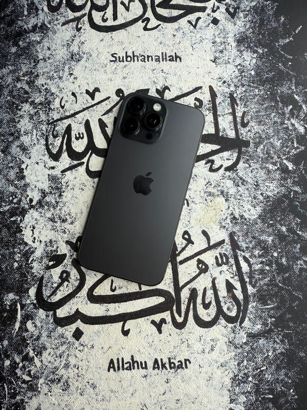 iPhone 16 ProMax 256 Gb Black Akk: 100% Kelwamiz