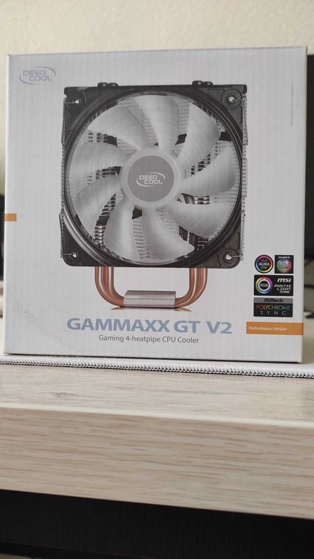 Процессорный Кулер DEEPCOOL GAMMAXX GT V2 (В отличном состоянии) Процессорный Кулер DEEPCOOL GAMMAXX GT V2 (В отличном состоянии)