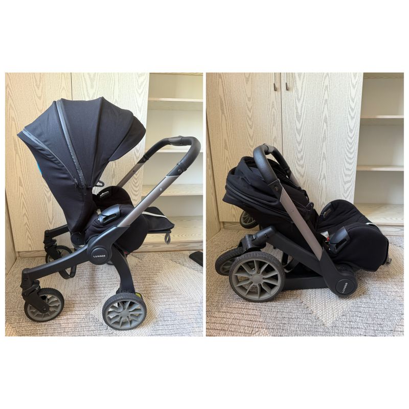 Коляска + Автокресло от бренда LUXMOM Коляска + Автокресло от бренда LUXMOM