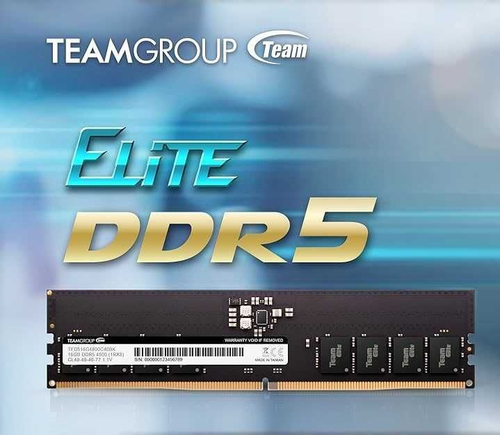 DDR5 16GB TeamGroup Elite 6000Mhz. Новый. Гарантия.