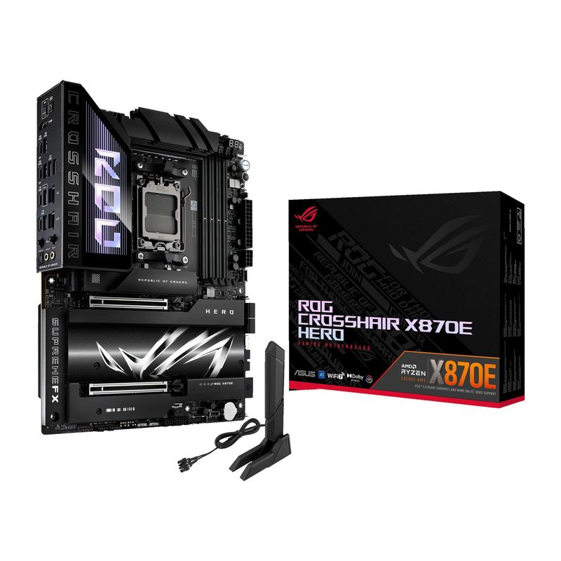 Материнская плата ASUS ROG CROSSHAIR X870E HERO Материнская плата ASUS ROG CROSSHAIR X870E HERO