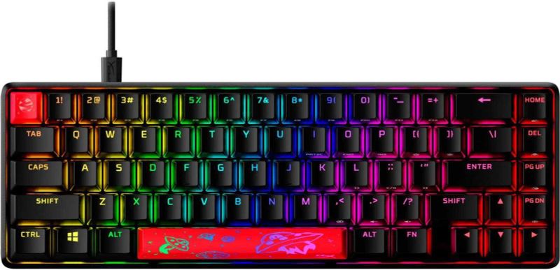 Игровая клавиатура HyperX Alloy Origins 65 Linear Red Игровая клавиатура HyperX Alloy Origins 65 Linear Red