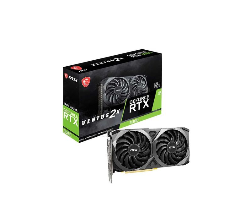 ; Видеокарта MSI RTX3060 VENTUS 2X BLACK 12GB OC