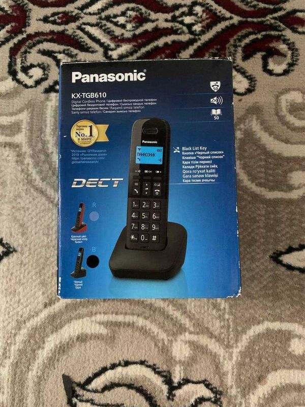 Домашний телефон Panasonic – новый, не использовался! Домашний телефон Panasonic – новый, не использовался!