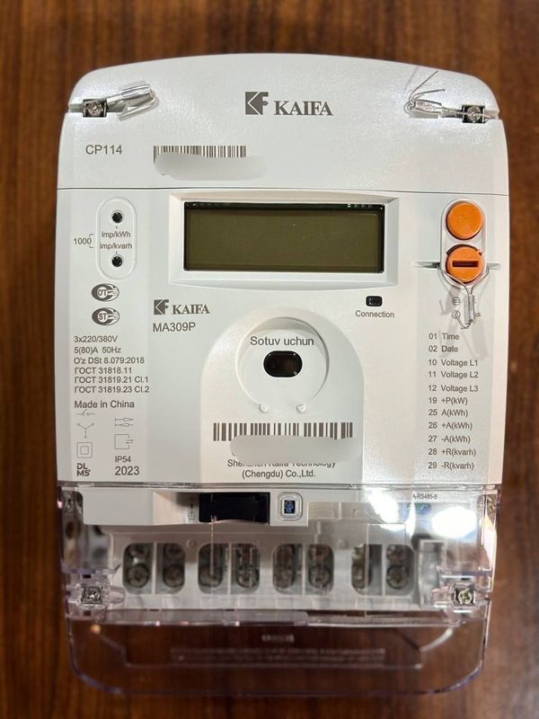 Kaifa elektron hisoblagich 3 fazali 80 A