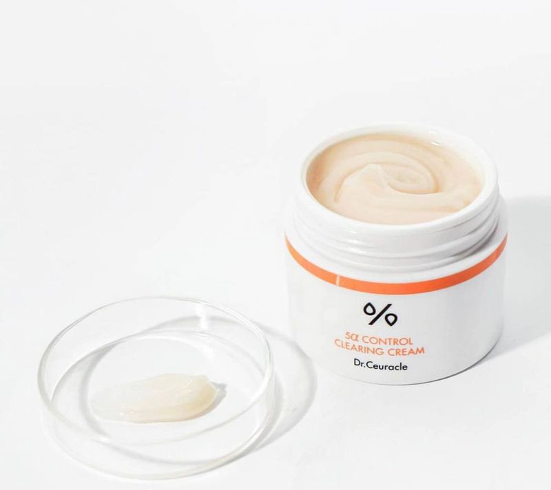 Dr.Ceuracle 5α Control Clearing Cream, гелевый крем
