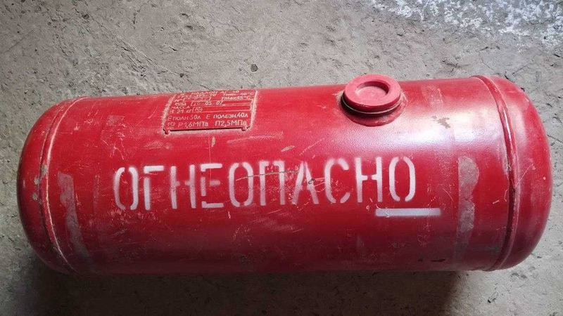 Пропан баллон, тек ози Пропан баллон, тек ози