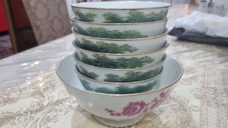 Китайские пиалы и касушка Китайские пиалы и касушка