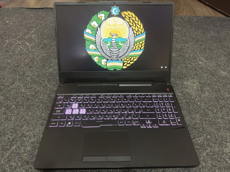 Asus TUF-15 geming kafolat 1 oy Asus TUF-15 geming kafolat 1 oy