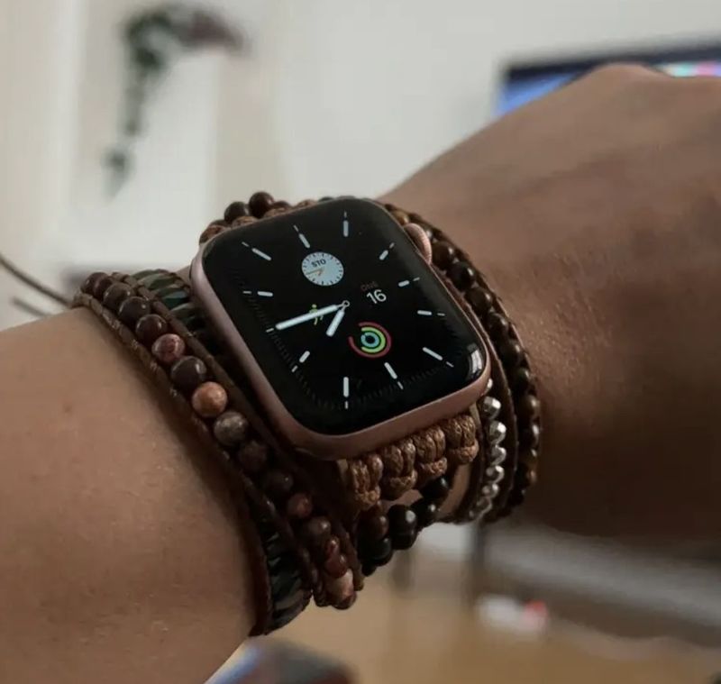 Браслет в стиле бохо для apple watch 41 mm