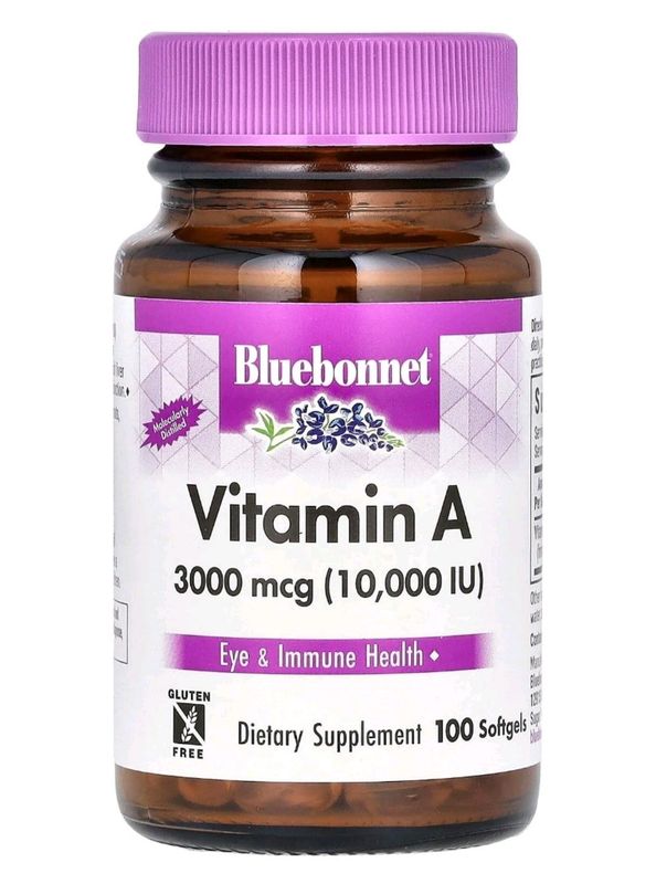 Витамин А, Vitamin A 100 капсул