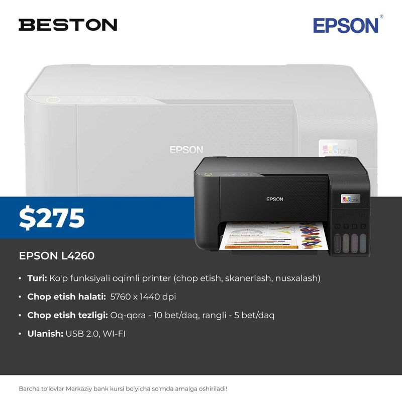 Printer Epson L4260 Printer Epson L4260