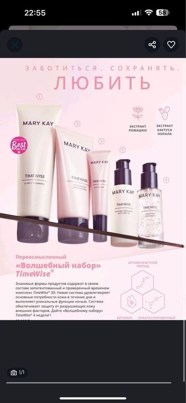 Компания от Mary kay . Timewise.