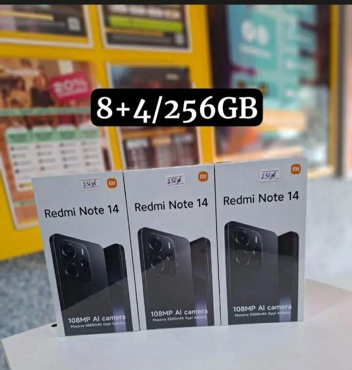 Redmi note 14 8+4/256gb
