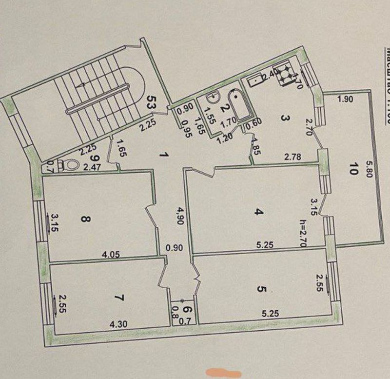 Продается Алгоритм 30кв 4/4/5.балкон 2х6.