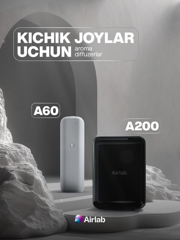 Kichik joylar uchun aroma diffuzorlar, Airlab Kichik joylar uchun aroma diffuzorlar, Airlab