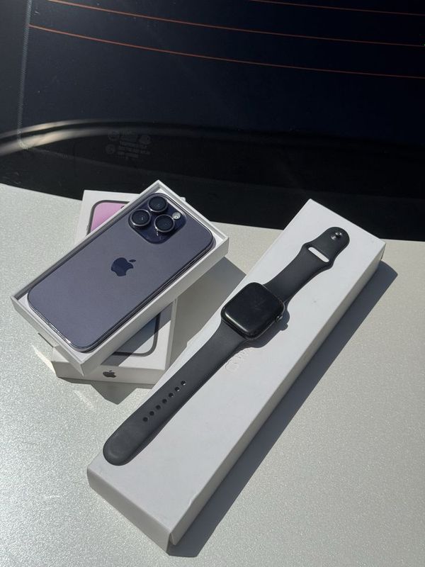 Iphone 14 pro + apple watch 7 Iphone 14 pro + apple watch 7