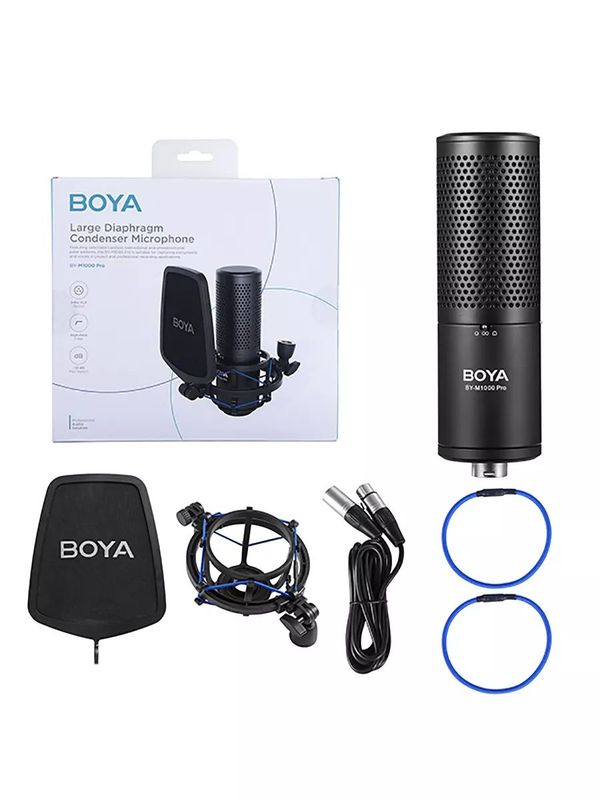 Студийный Микрофон BOYA M1000 PRO Студийный Микрофон BOYA M1000 PRO