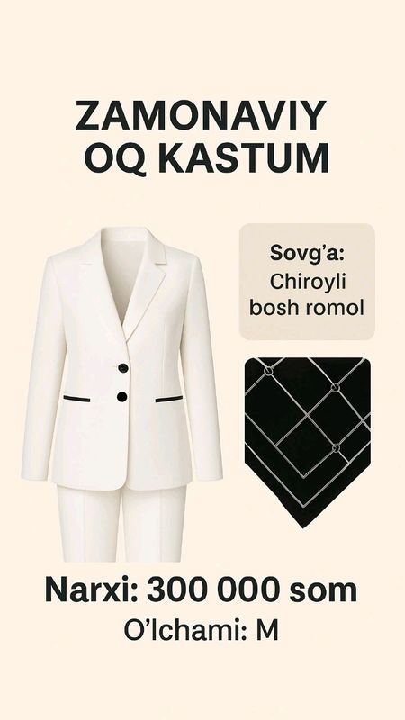 sotiladi. 1 marta kiyilgan sotiladi. 1 marta kiyilgan