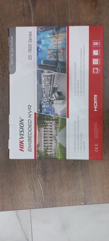 Hikvision DS-7604NI-Q1 NVR | 4-kanal | Original | Yangi Hikvision DS-7604NI-Q1 NVR | 4-kanal | Original | Yangi