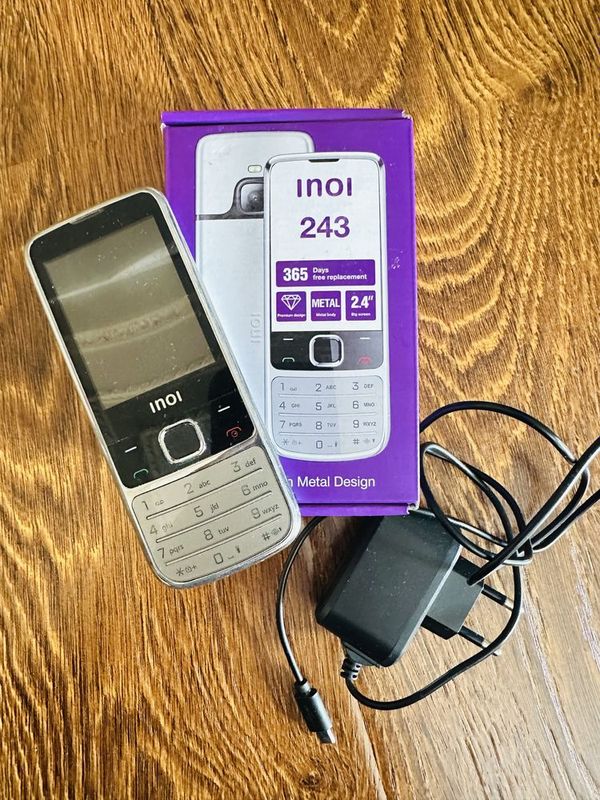 Inoi 243, holati zor, 1 oy ishlatilgan, telefon, karobka,zaryad bor Inoi 243, holati zor, 1 oy ishlatilgan, telefon, karobka,zaryad bor