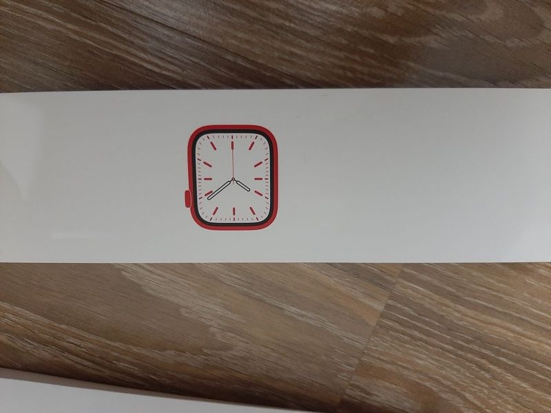 iwatch 7 series 45 mm red( красный)