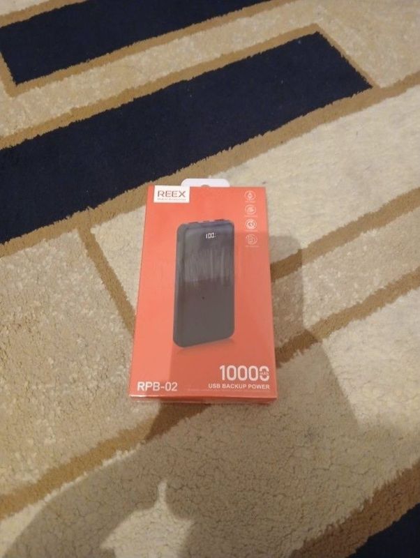 Reex RPB-02 powerbank sotiladi Yengi ochilmagan Xolati ideal Reex RPB-02 powerbank sotiladi Yengi ochilmagan Xolati ideal