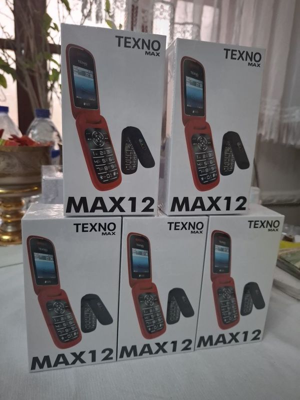 Yengi Telefonlar Texno Max12 [2025]