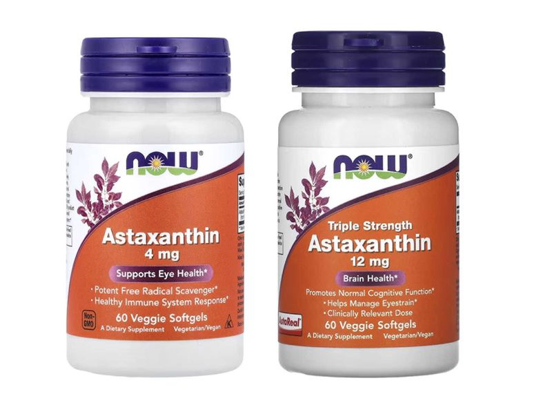NOW Foods NOW Astaxanthin астаксантин Астахантин