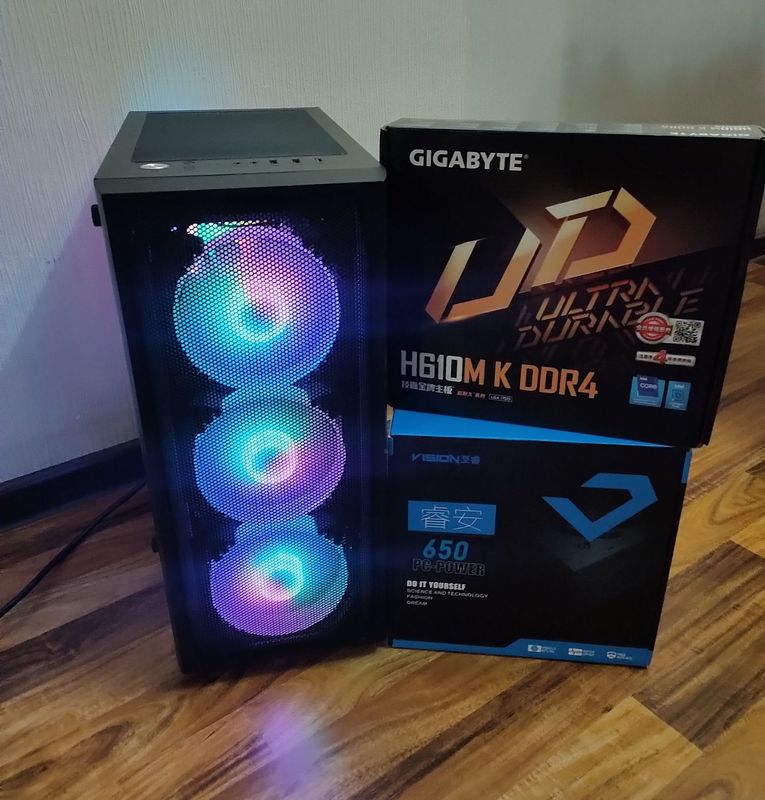 Кейс.Core i5 12400/GTX970 4gb/16gb ddr4/H610/256gb ssd/650w blok Кейс.Core i5 12400/GTX970 4gb/16gb ddr4/H610/256gb ssd/650w blok