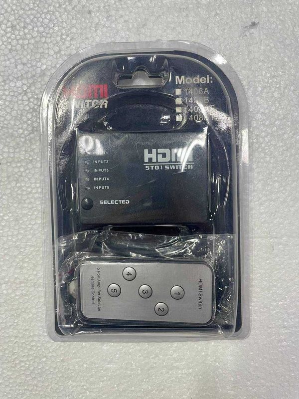 Продается HDMI Switch 5x1 FullHD 1080p, HDMI Свитч FullHD 1080p!