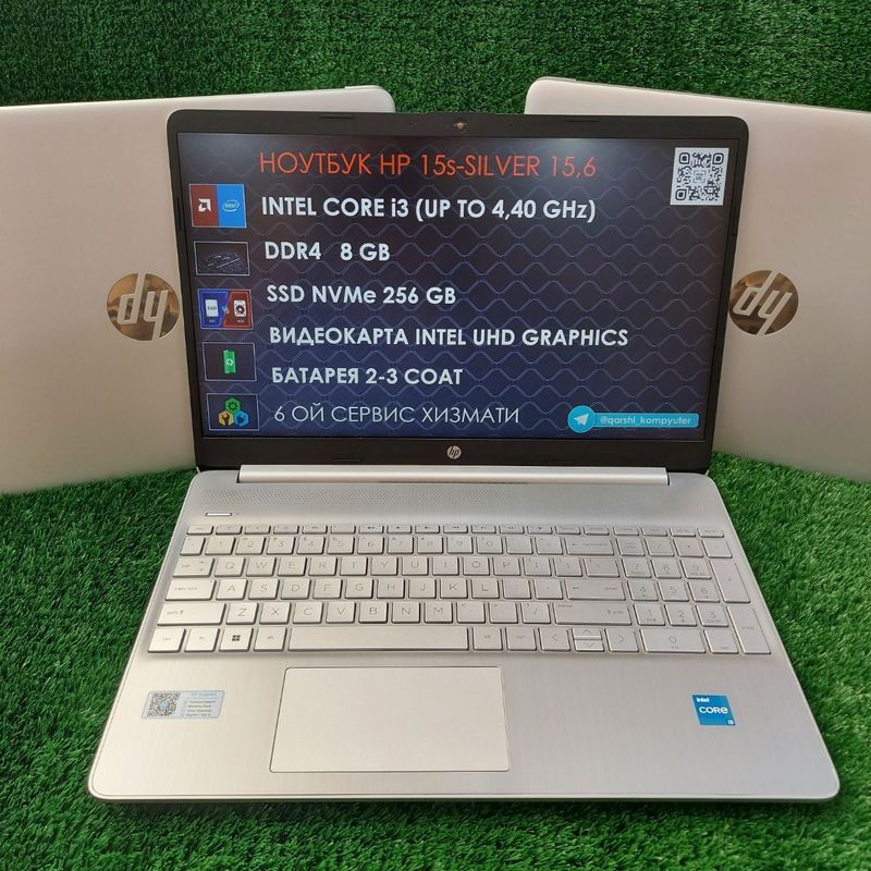 Hp 15s silver i3 1215u 8gb 256gb Hp 15s silver i3 1215u 8gb 256gb