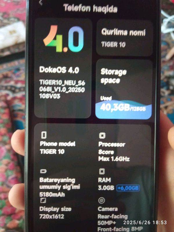 Oscal tiger 10