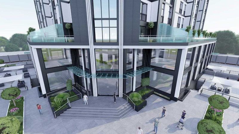 Гузаллик салони 83м2 Нурафшон сити йўл юзида жойлашган Панарама ойна