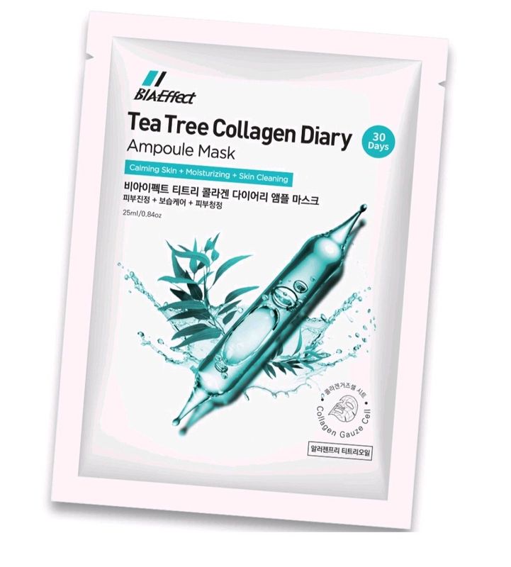 Tea Tree collagen Diary Ampoule Mask Tea Tree collagen Diary Ampoule Mask