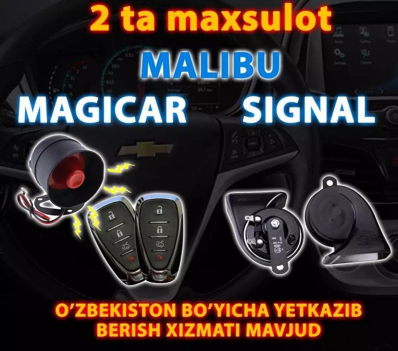 Pult signalizatsiyasi Malibu fasonda