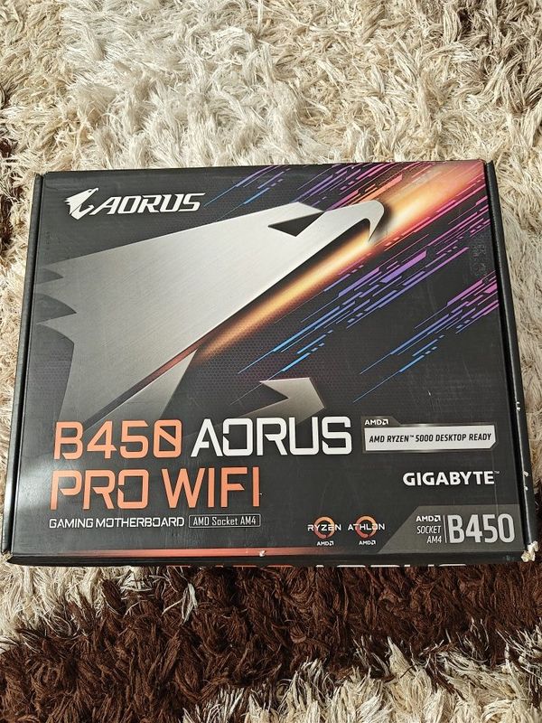 Ryzen 3600 + Gigabyte B450 Aorus pro wifi