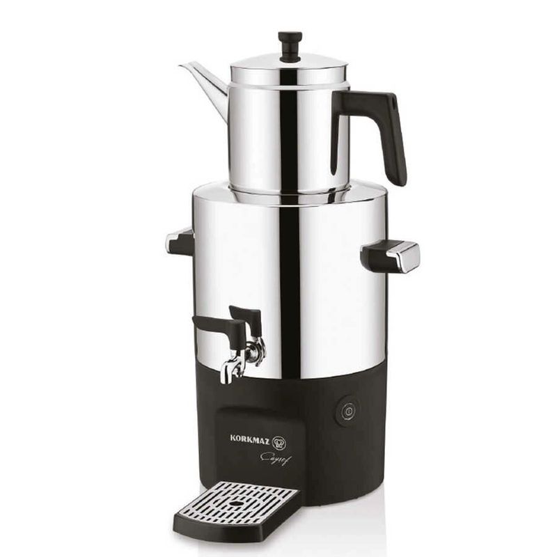 Электрический самовар Korkmaz CaysefInox/Bright A844-01 Электрический самовар Korkmaz CaysefInox/Bright A844-01