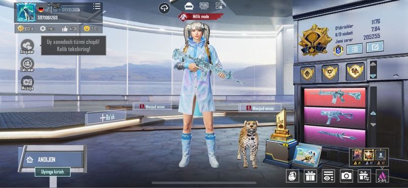 lvl.74 koleksiya darajasi 57, 32prokachka, 2 ta x suit, lednik 7 lvl.74 koleksiya darajasi 57, 32prokachka, 2 ta x suit, lednik 7