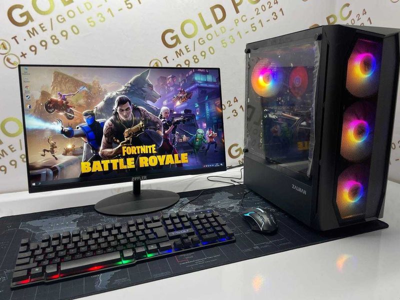 H410M / i5 10400 / MSI RX580 8GB / 8GB / SSD 120GB / 600W H410M / i5 10400 / MSI RX580 8GB / 8GB / SSD 120GB / 600W