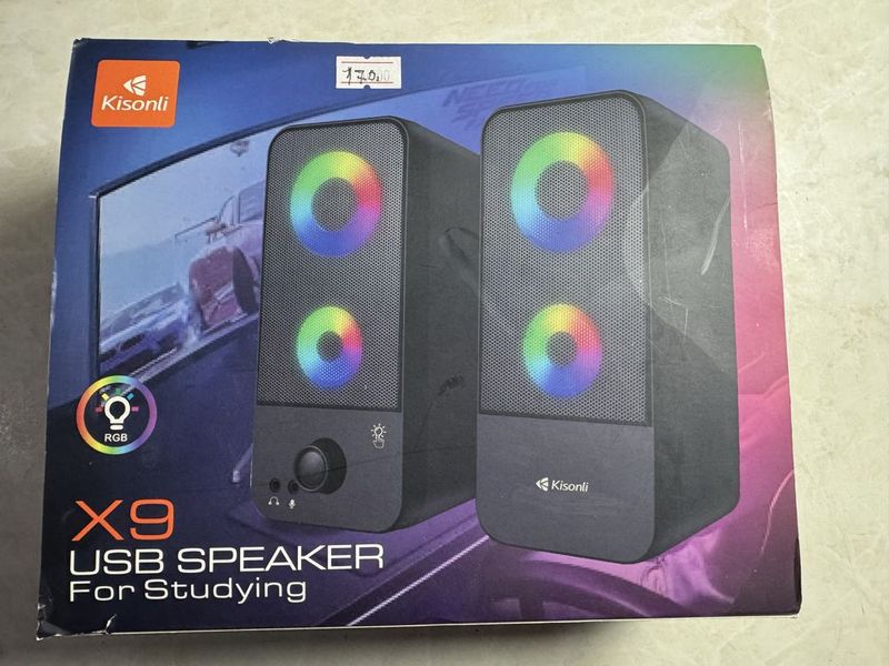 Компьютерные колонки Kisonli X9 USB Speaker Компьютерные колонки Kisonli X9 USB Speaker