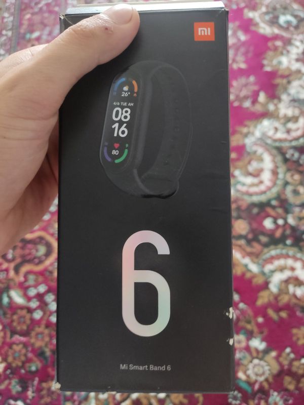 Mi smart band 6 karobka dokument