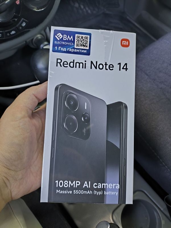Redmi Note 14 6/128 Black Global 1 Yil Garantiya Redmi Note 14 6/128 Black Global 1 Yil Garantiya